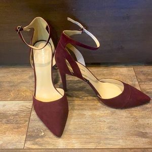Burgundy Marc Fischer Heels